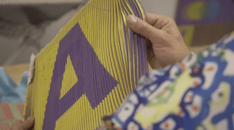 Antoine Peters Lenticular Weave