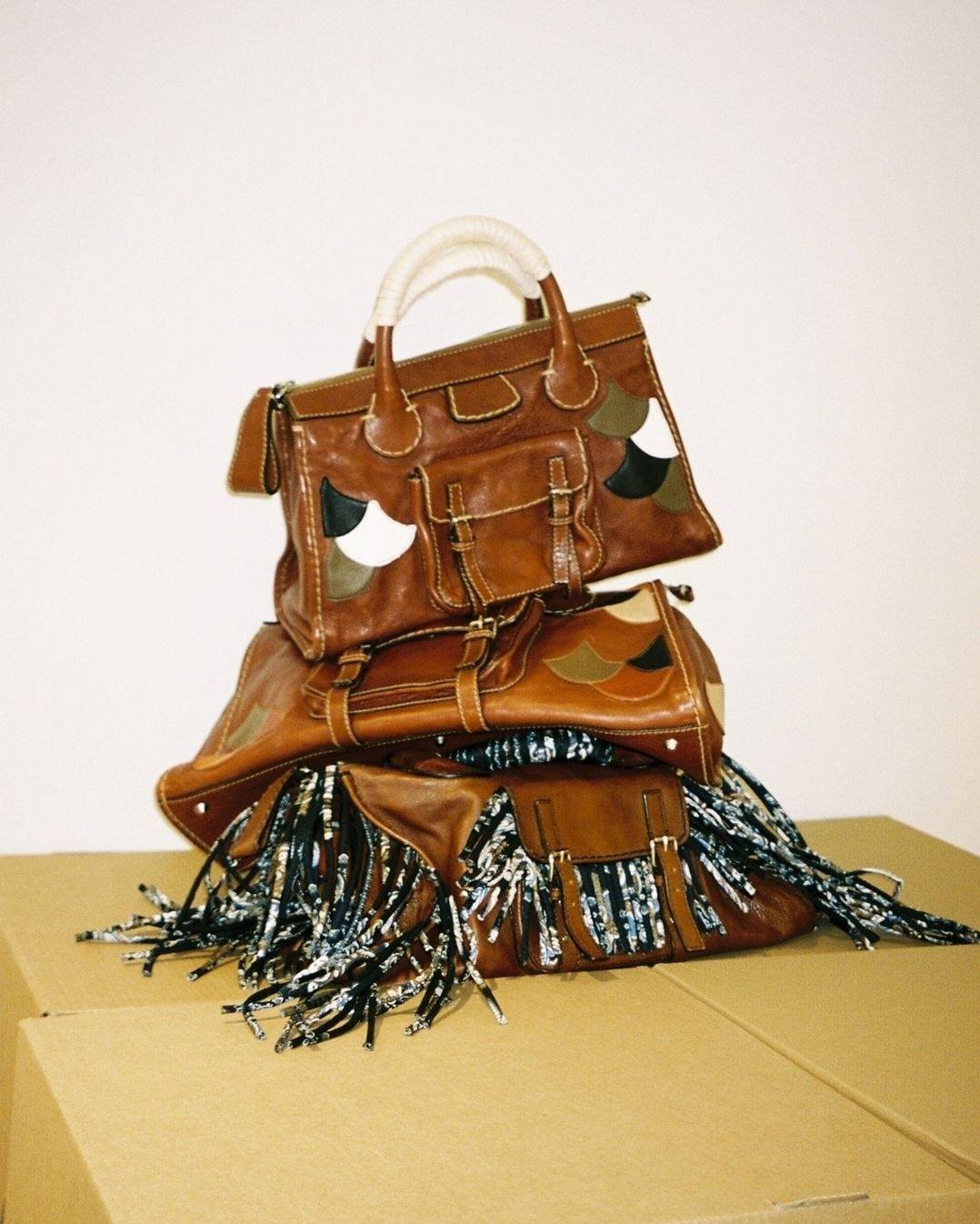 ChloƩ leather bag